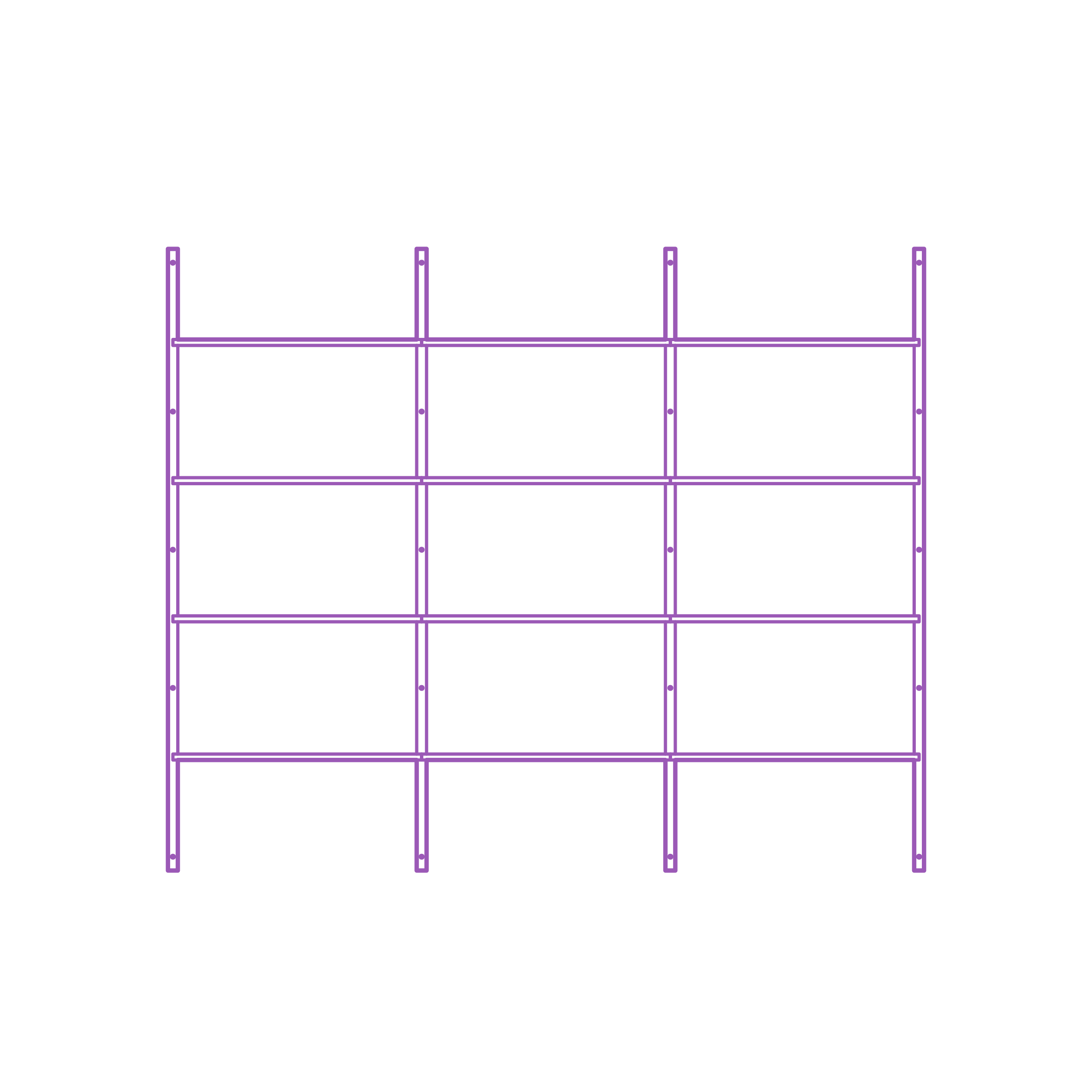 Fixtures Shelves Shelving Outline Icon Svg Set Free Vectors